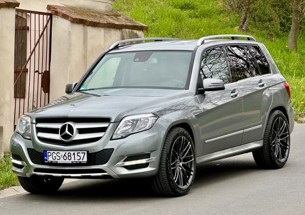 Mercedes-Benz GLK cena 83999 przebieg: 199999, rok produkcji 2012 z Węgorzyno małe 191